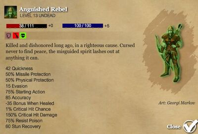 Anguished rebel