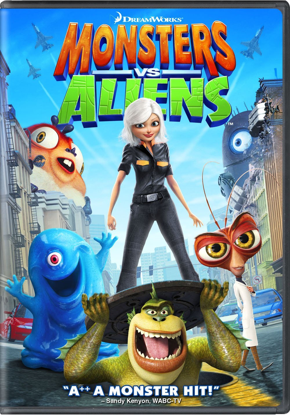 Monsters vs. Aliens (DVD) | Monsters vs. Aliens Wiki | FANDOM powered