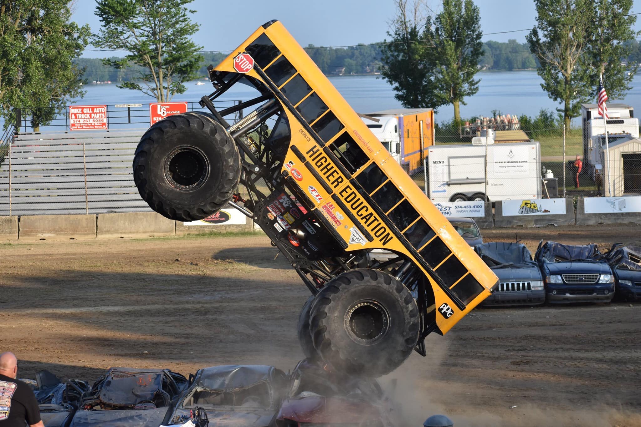 higher education monster truck