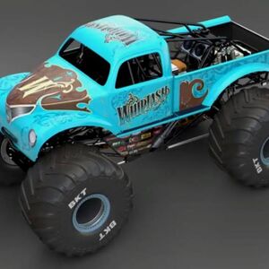 whiplash monster truck hot wheels