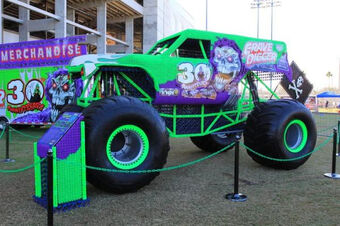 monster jam knex