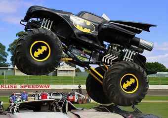 batman monster jam truck