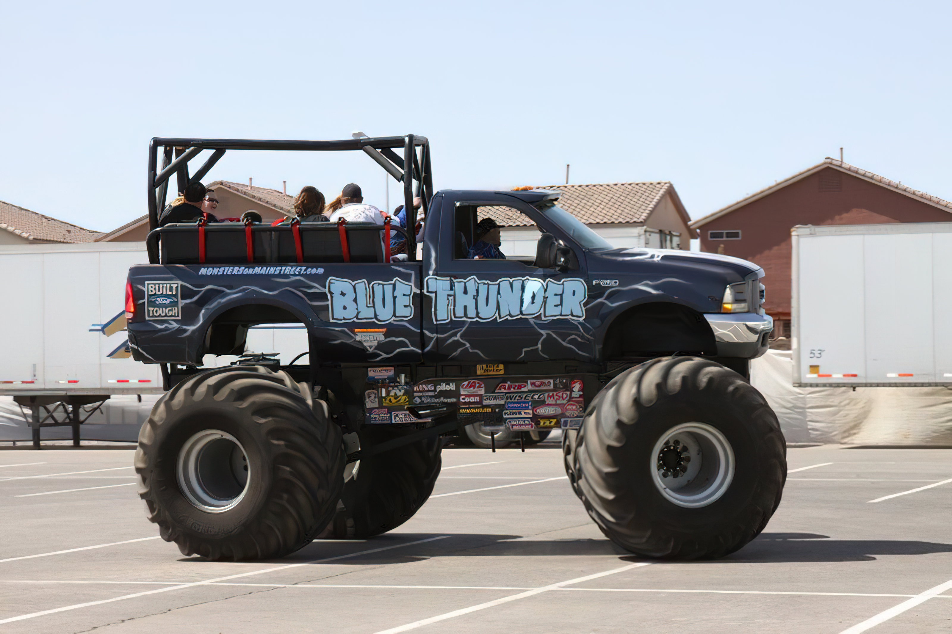 Blue Thunder Ride Truck Monster Trucks Wiki Fandom