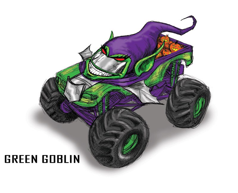 Green Goblin Car Show Green Goblin Car Show