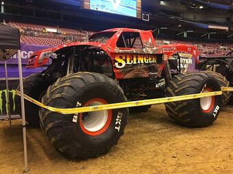 gunslinger monster truck toy