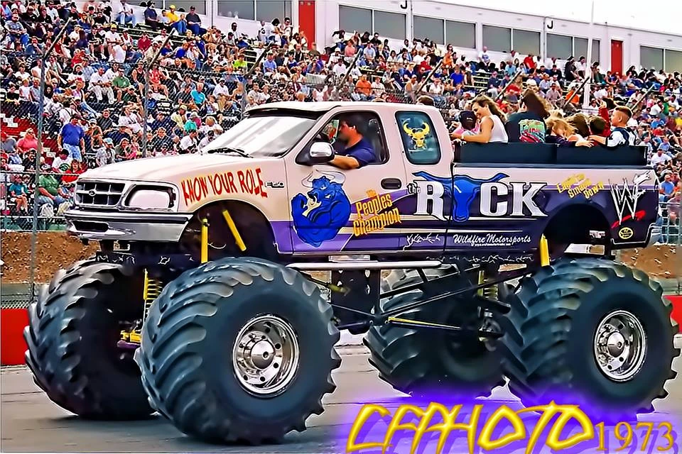 The Rock (Ride Truck) Monster Trucks Wiki Fandom