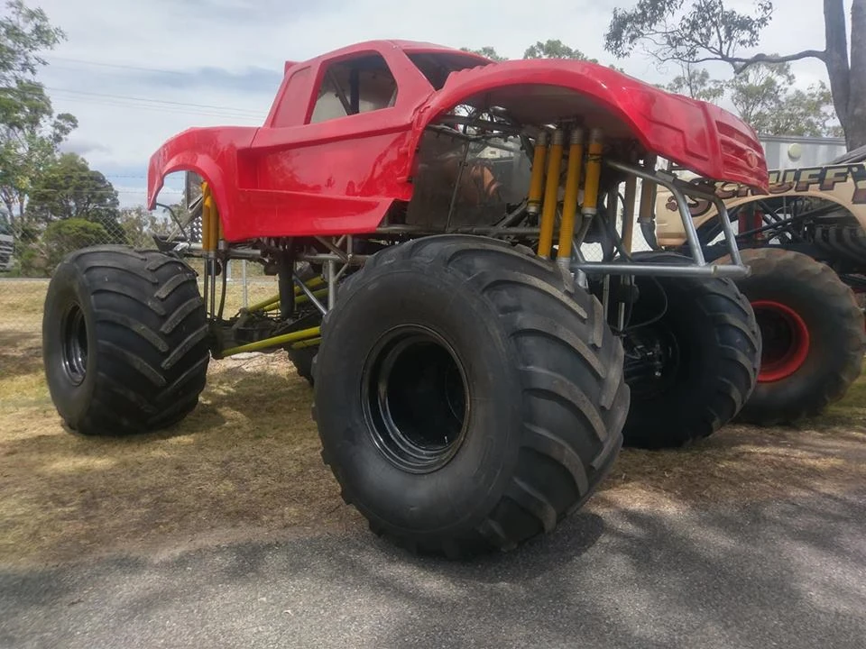 Red Trophy Truck | Monster Trucks Wiki | Fandom