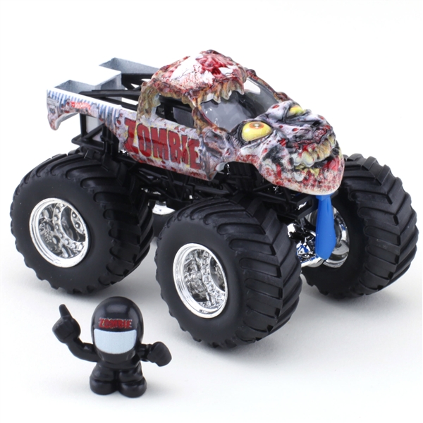 zombie monster truck toy with arms