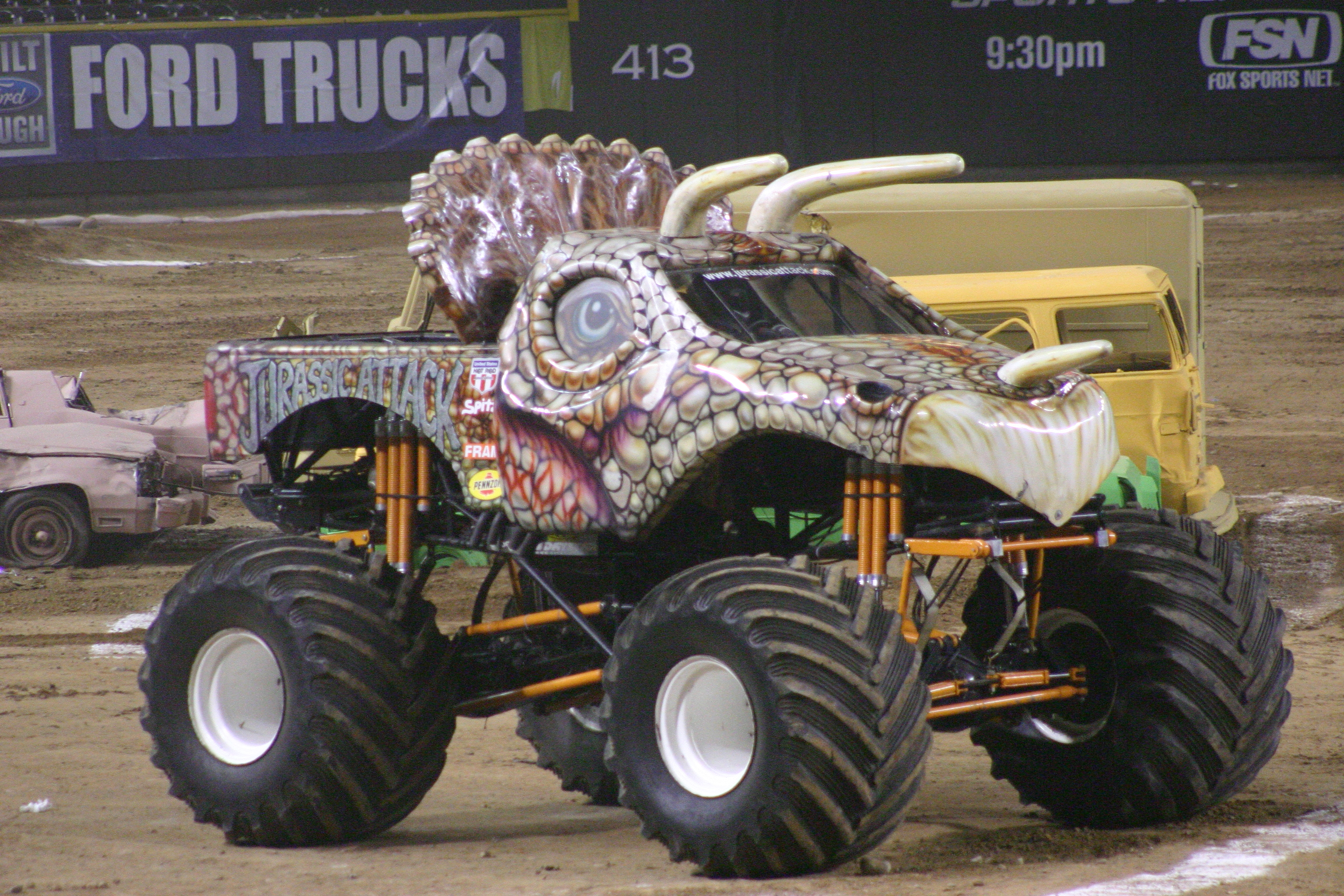 monster jam jurassic attack