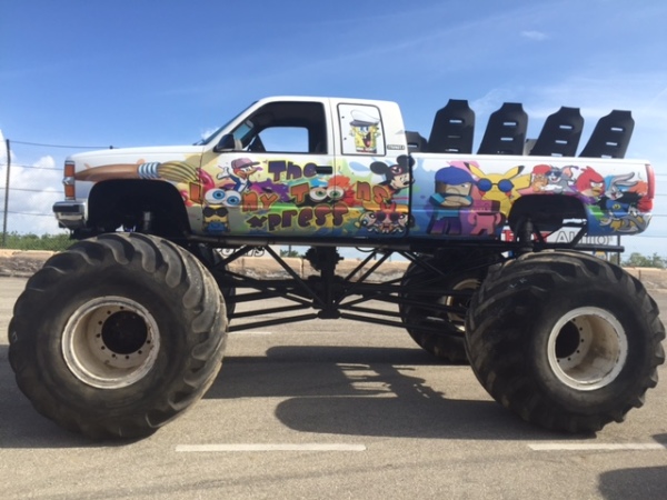 Image 51630999 123 Looney Tune Express Monster Truck Ride Jpg