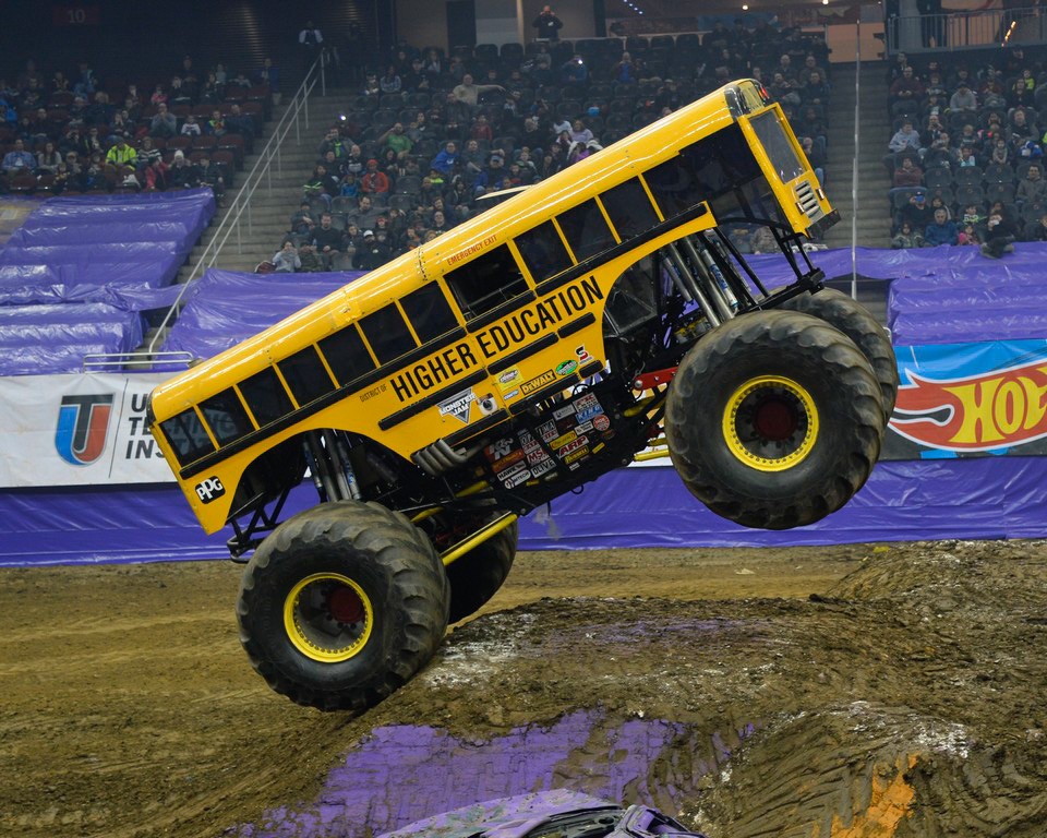 higher education monster truck