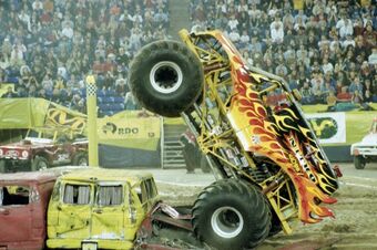 monster truck machine