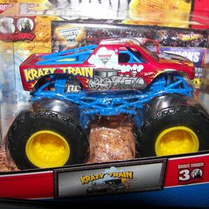 krazy train monster truck toy