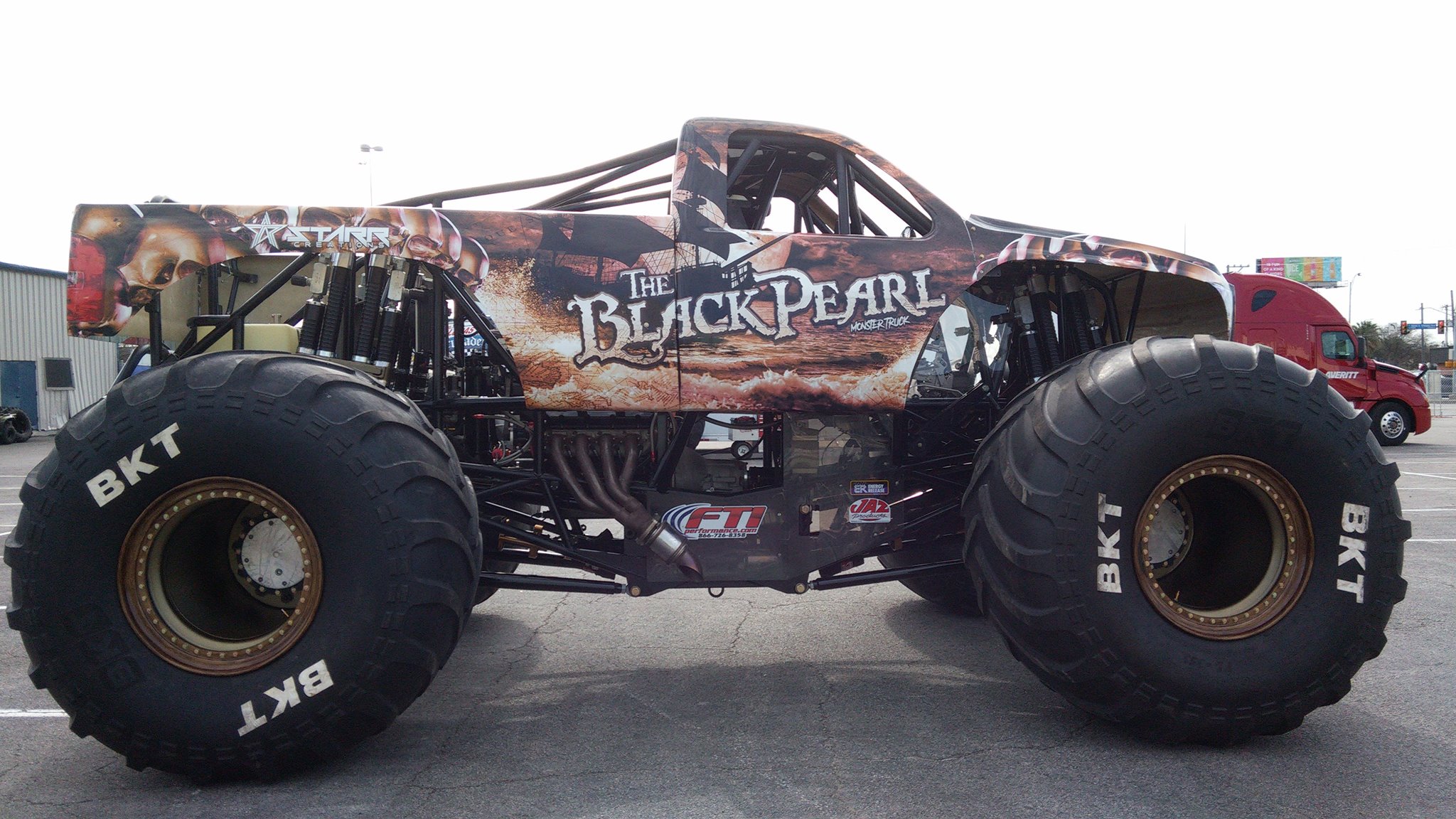 Black Pearl Monster Jam Truck