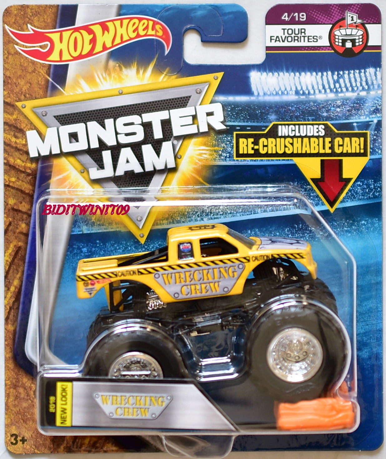 monster jam hot wheels 2018