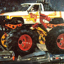 a toy monster truck