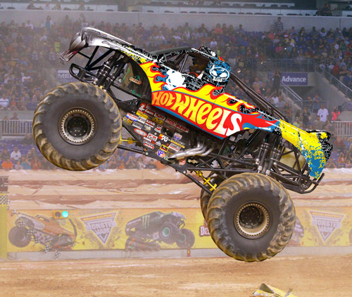 team hot wheels monster truck