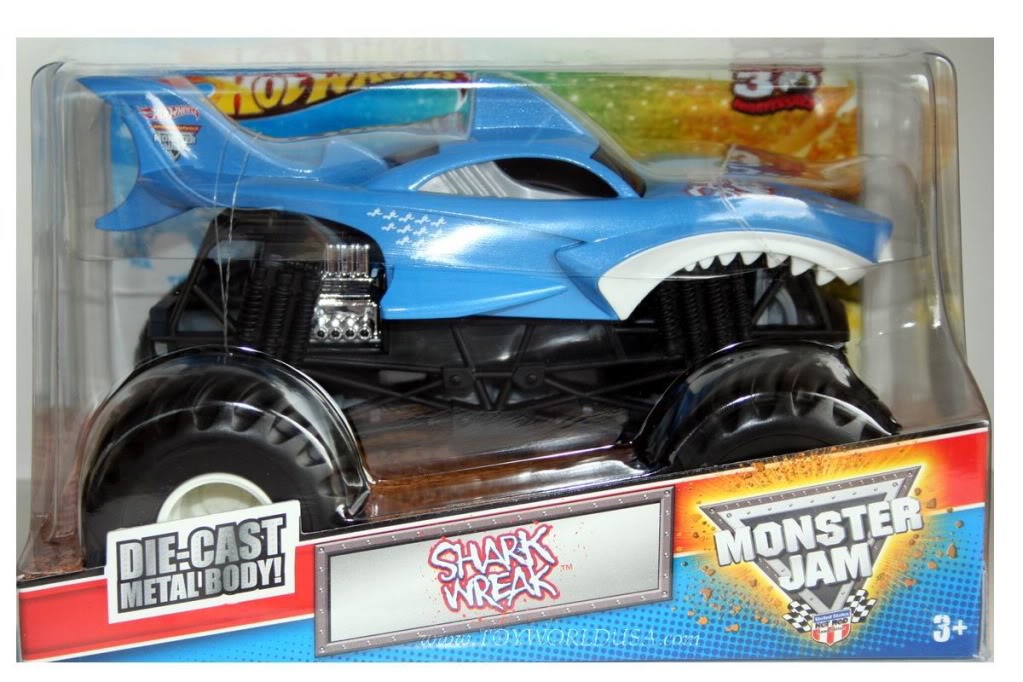 monster car shark