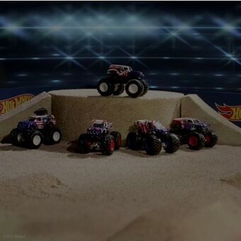 monster jam stars and stripes