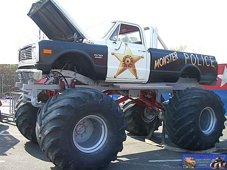 monster police truck