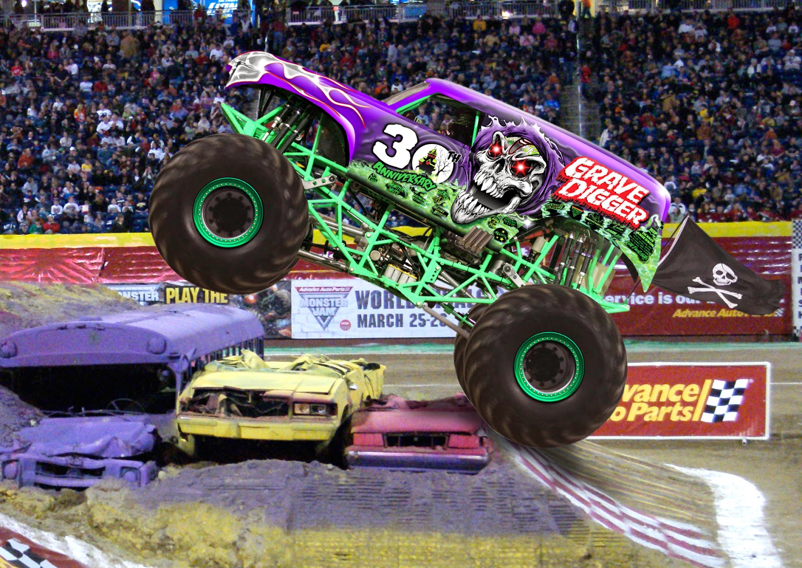 Grave Digger 30th Anniversary | Monster Trucks Wiki | FANDOM powered by ...