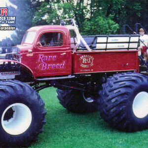 rare monster jam trucks