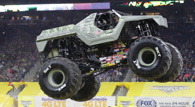 soldier fortune monster truck toy