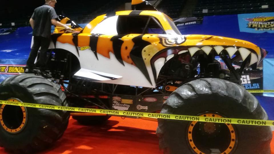 tiger shark monster truck