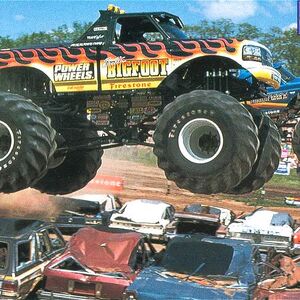 bigfoot monster truck power wheels