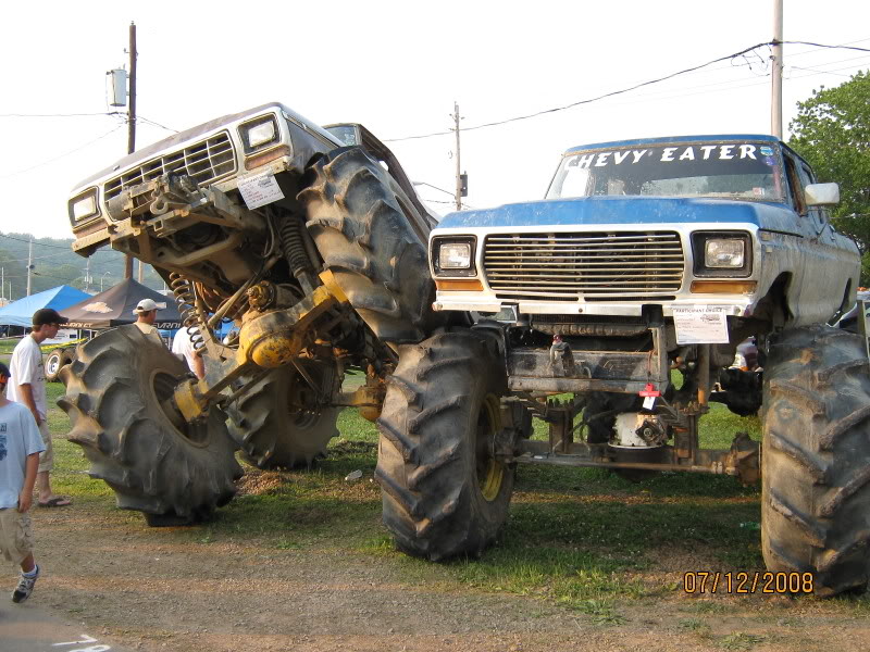 Mud Bogging Monster Truck