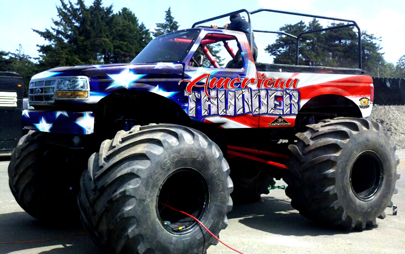 Image - American Thunder Monster Truck.jpg | Monster Trucks Wiki | FANDOM powered by Wikia