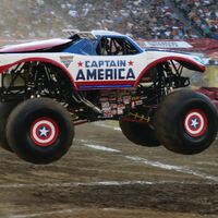 hot wheels monster jam captain america