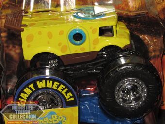 hot wheels monster truck spongebob