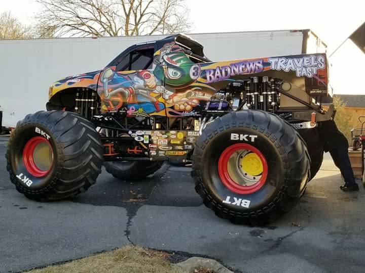 1 bad scoop monster truck