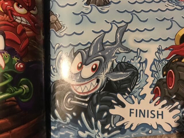 Image - Monster Truckin' Pals Cartoon Megalodon 2.jpg | Monster Trucks
