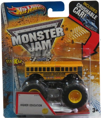 hot wheels school bus monster truck