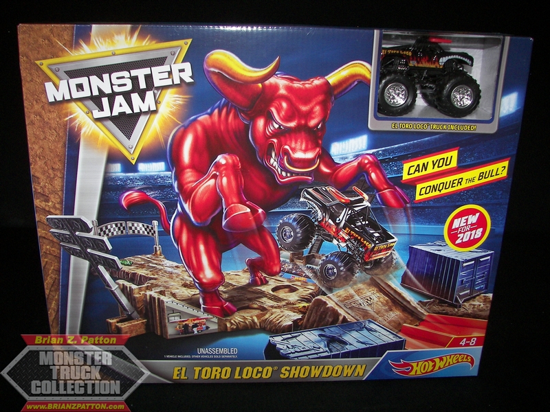 hot wheels monster jam el toro loco showdown playset