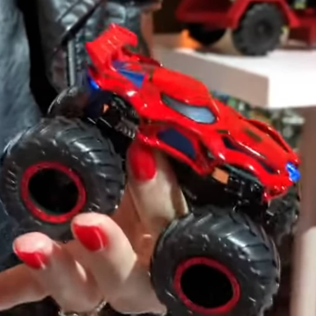 spiderman monster truck toy