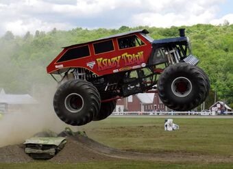 krazy train monster truck toy