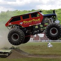 hot wheels monster truck train