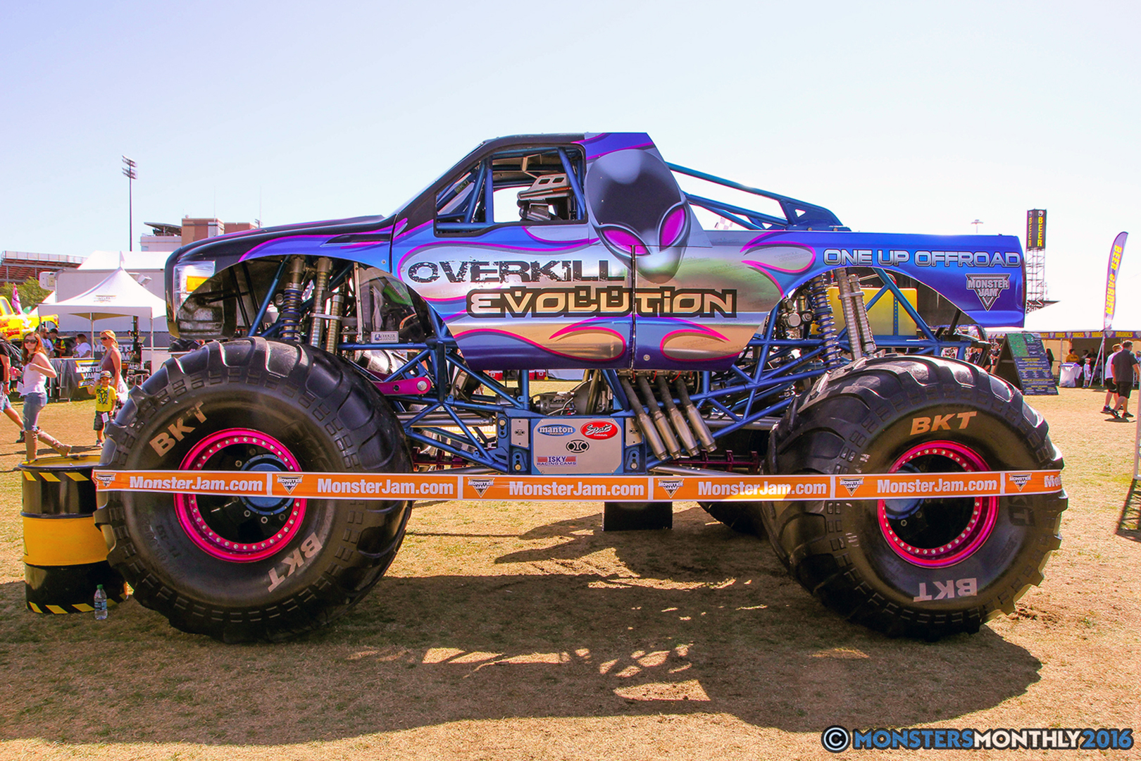 overkill evolution monster truck toy