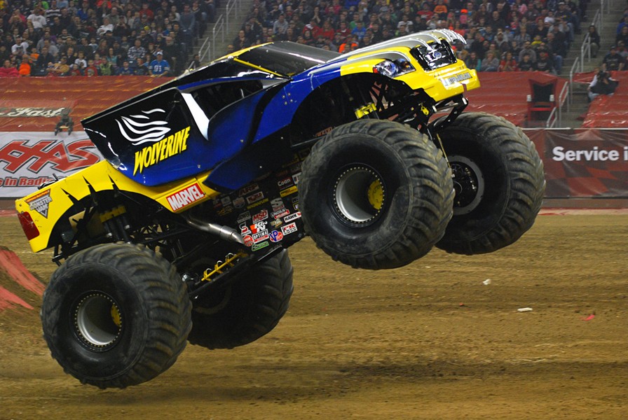 wolverine monster truck toy