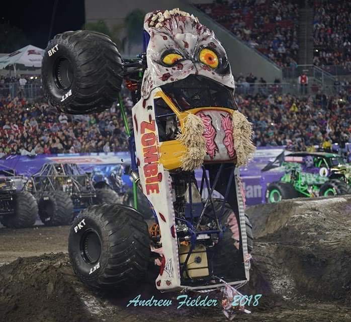 monster jam zombie driver