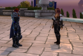A stranger aids Kora