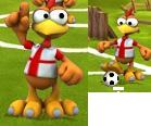 Fußballhuhn