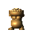 Goldene Statue