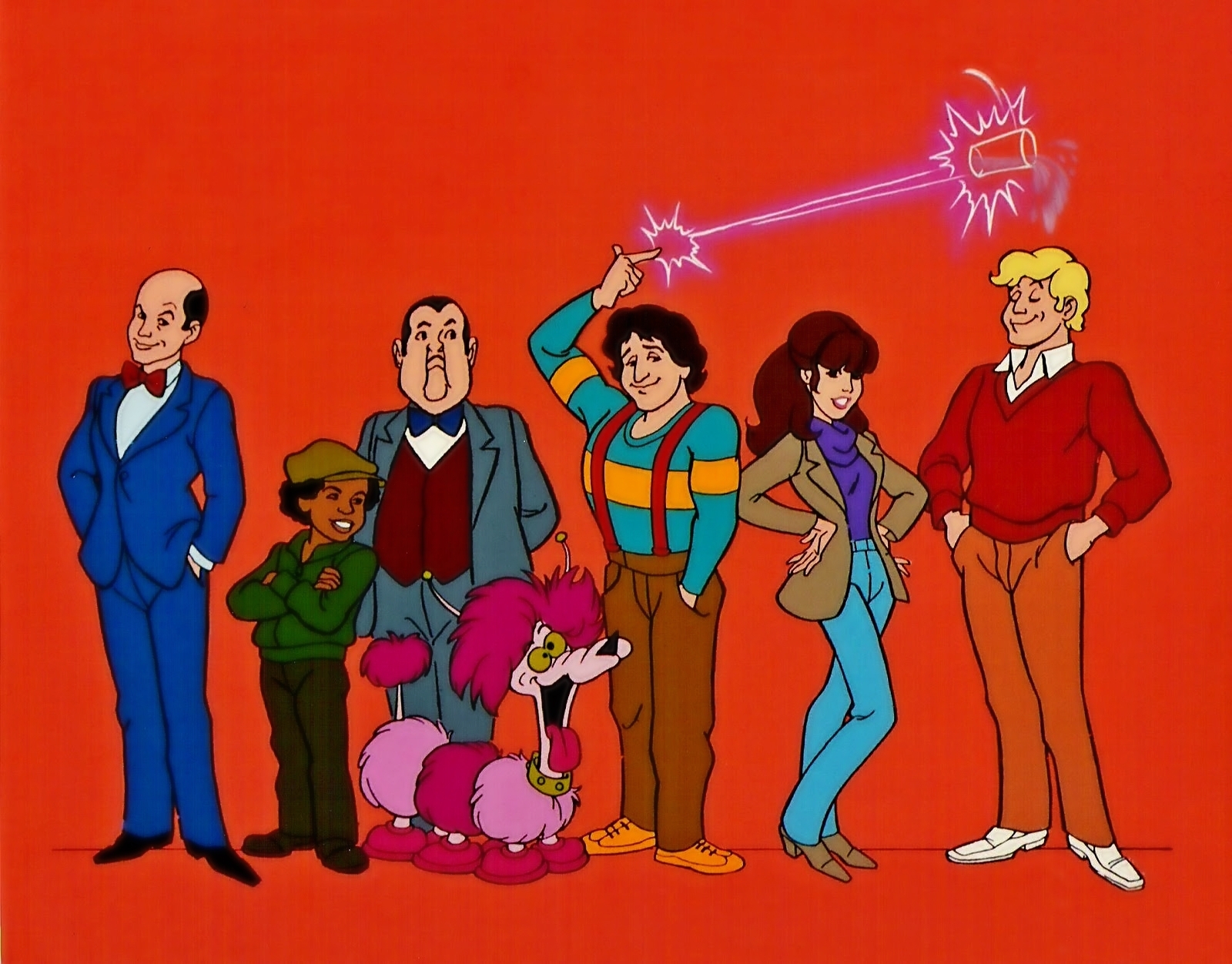 Image Mork and Mindy Cartoon Cast 1 jpg Mork and Mindy Wiki