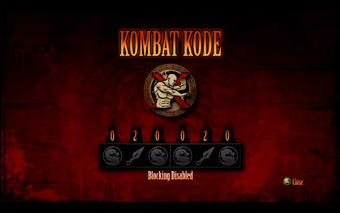 Mortal Kombat 2011 Kombat Kodes Mortal Kombat Fandom