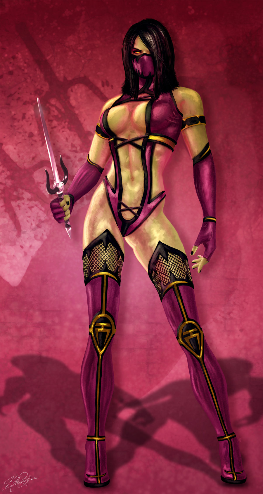 Imagen Mileena By Keifus D3gebg2 Wiki Mortal Kombat Clan 5104