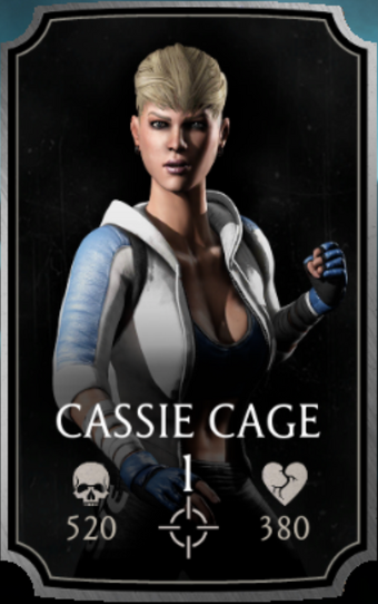 Cassie Cage/Prime | Mortal Kombat Mobile Wikia | Fandom